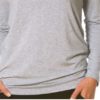 MEY Ariana long-sleeve Shirt Top light grey melange Damen mit dem hautsympathischen weichen Stoff aus feinster MicroModal® Holzfaser entfaltet auf Ihrer Haut ein besonderes Wohlempfinden.