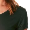 MEY Ariana short-sleeve shirt Top Damen new black diamond mit dem hautsympathischen weichen Stoff aus feinster MicroModal® Holzfaser entfaltet auf Ihrer Haut ein besonderes Wohlempfinden.