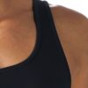 MEY Software Athletic Shirt schwarz Herren mit MicroModal® Detail Frontansicht