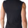 Mey Modal Shirt Muscle schwarz 42537-123 Rückansicht Holzfaser