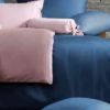 HEFEL Classic Collection Uni blau rosa TENCEL™ Lyocell