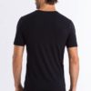 Hanro Natural Function V Shirt Kurzarm TENCEL™ Lyocell schwarz